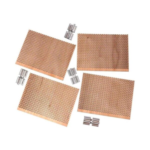 Lenisc Juego de 4 mechas de madera grandes para hacer