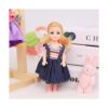 Lembani 10 piezas moda mini princesa muñeca ropa trajes_6