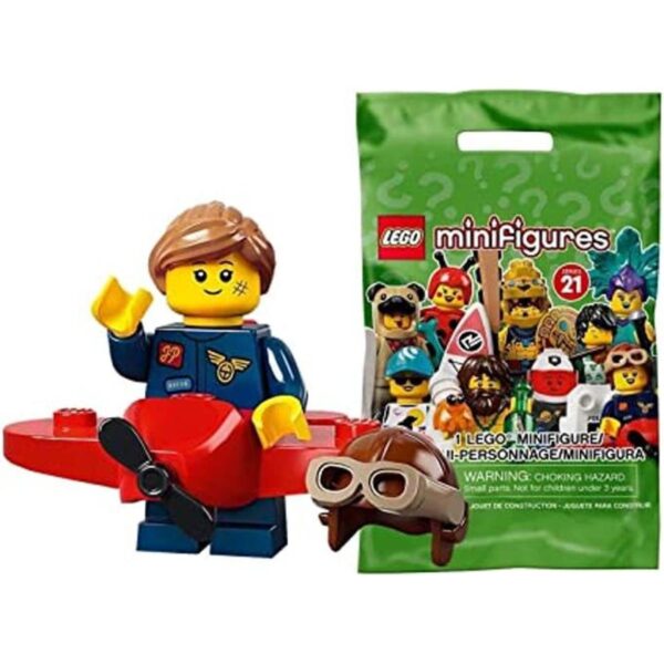 Lego 71029 Minifiguras Coleccionables Serie 21 Avión Chica_1