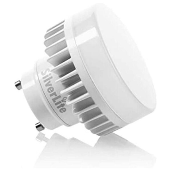 Legental Bombilla LED Mini Puck GU24 de 10 W con resorte