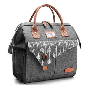 Lekesky Bolsa de almuerzo aislada para mujer lonchera a_1