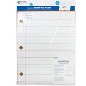 Learning Resources Papel de cuaderno magnético de tamaño_1
