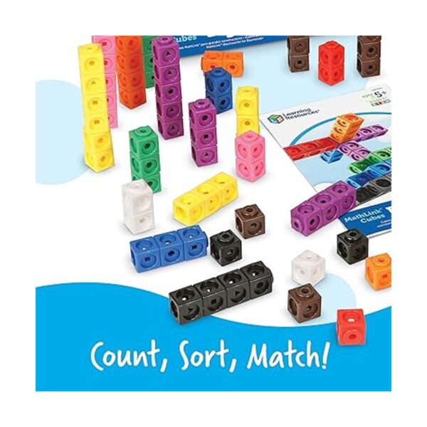 Learning Resources MathLink Cube Big Builders Juego de_4