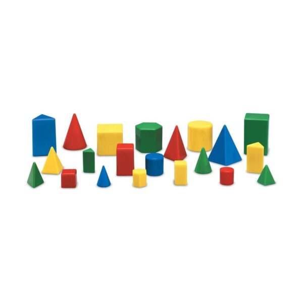 Learning Resources Mini GeoSolids geometría para niños