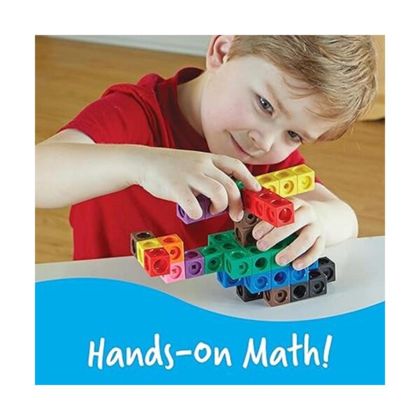 Learning Resources MathLink Cube Big Builders Juego de_3