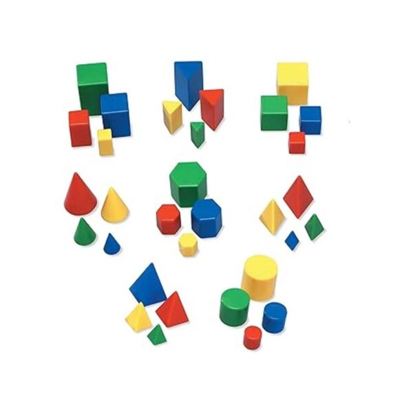 Learning Resources Mini GeoSolids geometría para niños