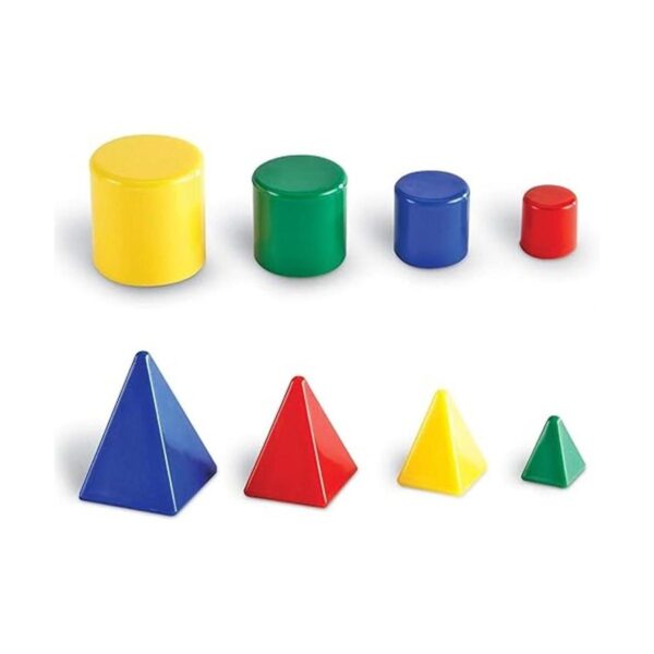 Learning Resources Mini GeoSolids geometría para niños