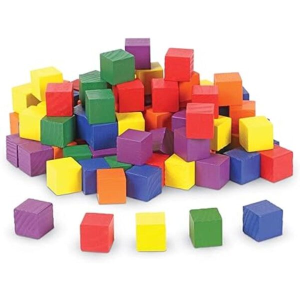 Learning Resources Cubos de color de madera_2