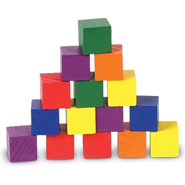 Learning Resources Cubos de color de madera_3
