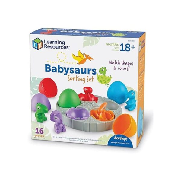 Learning Resources Babysaurs Juego de clasificación de 16_6