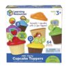 Learning Resources ABC Cupcake Adornos para fiestas_3