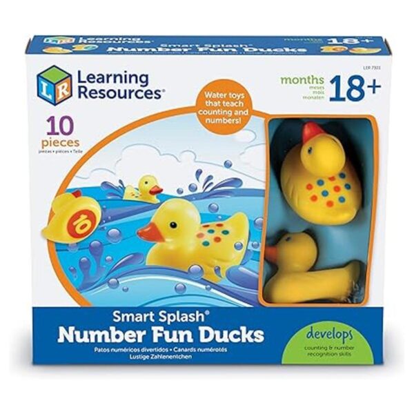 Learning Resources Juego de 10 patos multicolor 3 L x_5