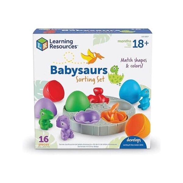 Learning Resources Babysaurs Juego de clasificación de 16_5