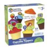 Learning Resources ABC Cupcake Adornos para fiestas_2
