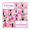 Le Papillon Tienda de campaña de princesa rosa para niñas