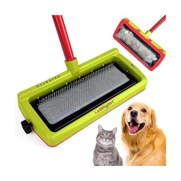 LeBRUSH 2.0 Removedor de pelo de mascotas para alfombras_1