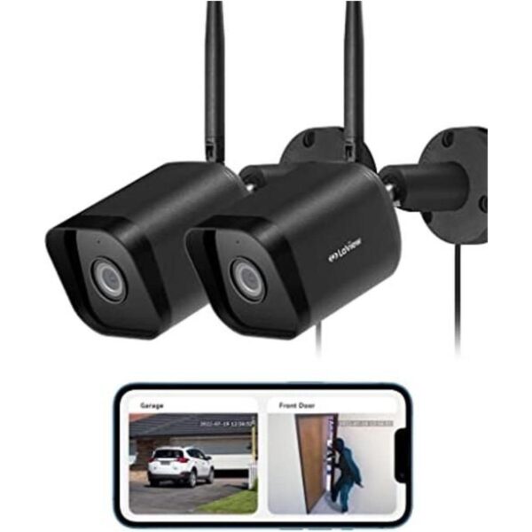 Laview Cámara de seguridad para exteriores 1080P HD_1
