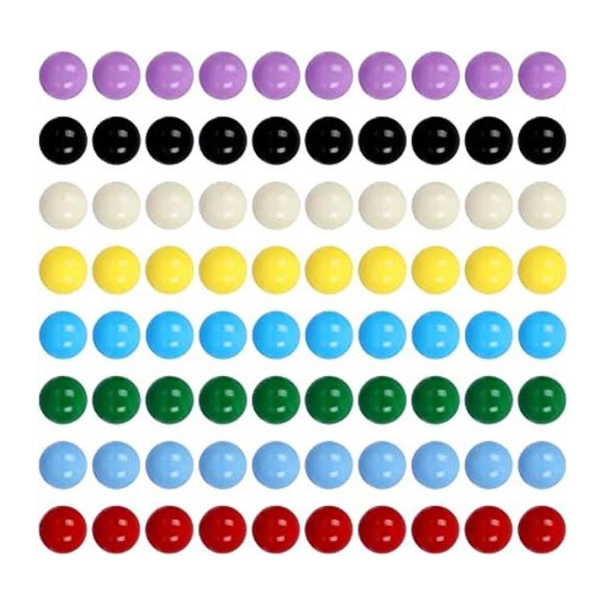 Laviesto Mármoles de repuesto de juego 80 bolas de juego