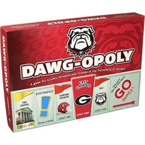 Late for the Sky University of Georgia Dawgopoly rojo negro_1