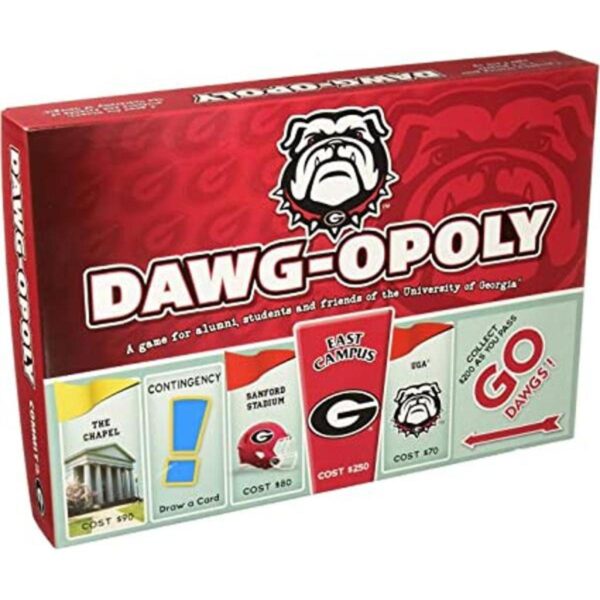 Late for the Sky University of Georgia Dawgopoly rojo negro_1