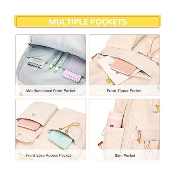 Lanola Backpacks for Girls kids Fashion Laptop Backpacks_5