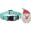Lamphyface Paquete de 2 collares de perro de Navidad_3