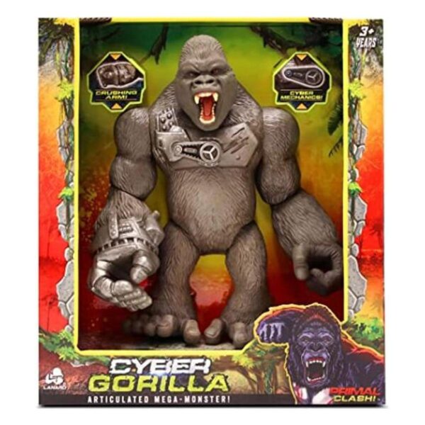 Lanard Jurassic Choque Mega Monstruo Cibergorila_1