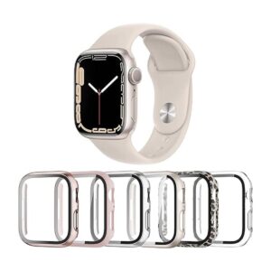 Landhoo Paquete de 6 fundas para Apple Watch SE 2022_1