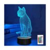 Lampeez Lámpara 3D de gato de luz nocturna de gatito_1
