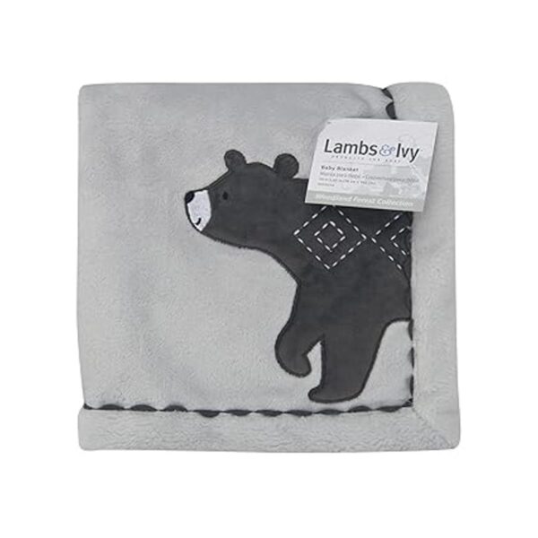 Lambs Ivy Woodland Forest Manta de forro polar para_2