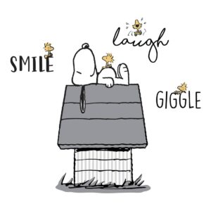 Lambs Ivy Classic Snoopy Adhesivos decorativos para_1