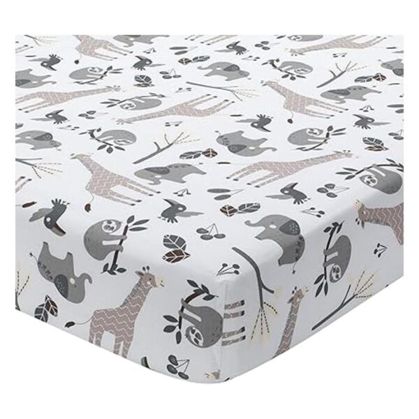 Lambs Ivy Baby Jungle Animals Juego de ropa de cama de