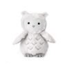 Lambs Ivy Luna Peluche de búho de peluche blancogris_1