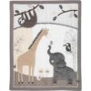 Lambs Ivy Baby Jungle Animals Juego de ropa de cama de