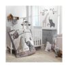 Lambs Ivy Baby Jungle Animals Juego de ropa de cama de