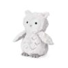 Lambs Ivy Luna Peluche de búho de peluche blancogris_2
