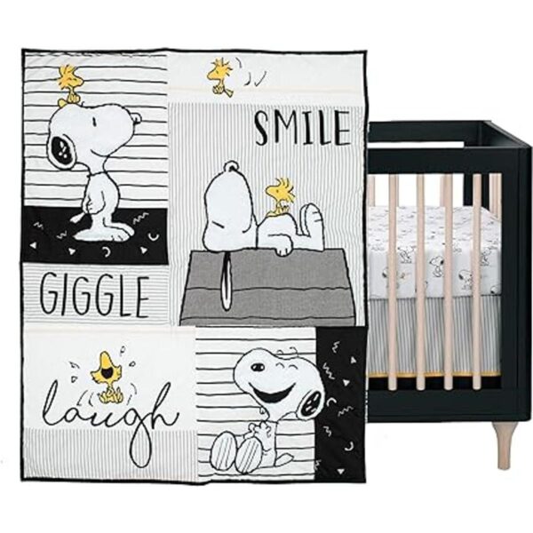 Lambs Ivy Classic Snoopy Juego de ropa de cama de 3_2