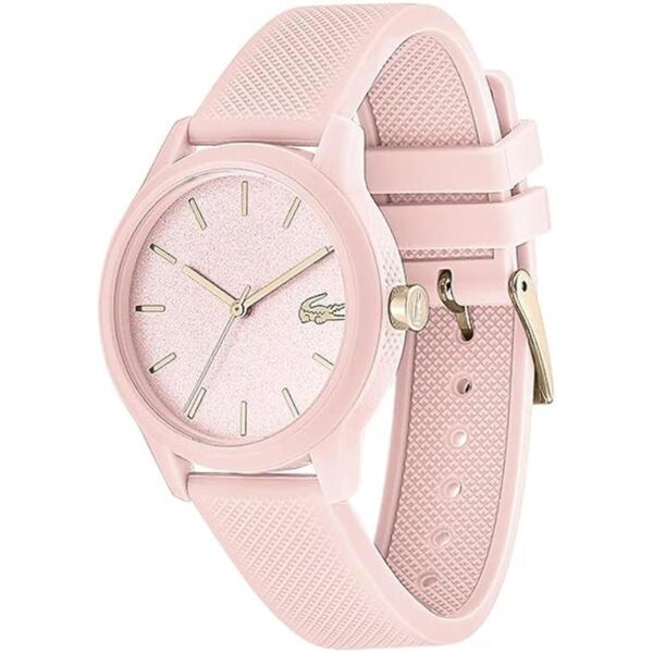 Lacoste TR90 Reloj de cuarzo con correa de goma rosa 17_2