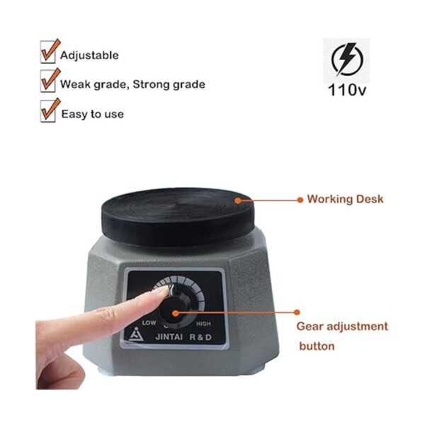 Lab Vibrator 4 Round Shaker Oscillator Gypsum Mixing_4