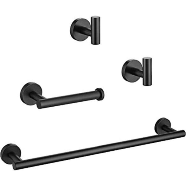 Lairuier Juego de accesorios de baño de acero inoxidable