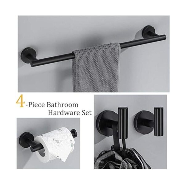 Lairuier Juego de accesorios de baño de acero inoxidable