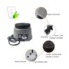Lab Vibrator 4 Round Shaker Oscillator Gypsum Mixing_2