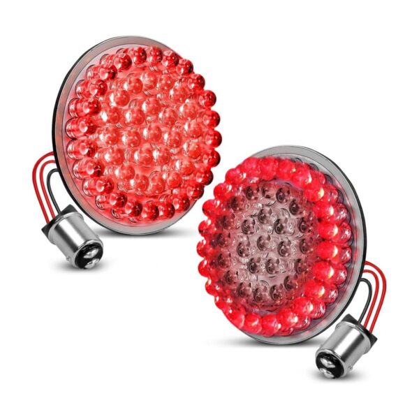 LXLIGHT Par de luces de freno traseras estilo bala de 2_1