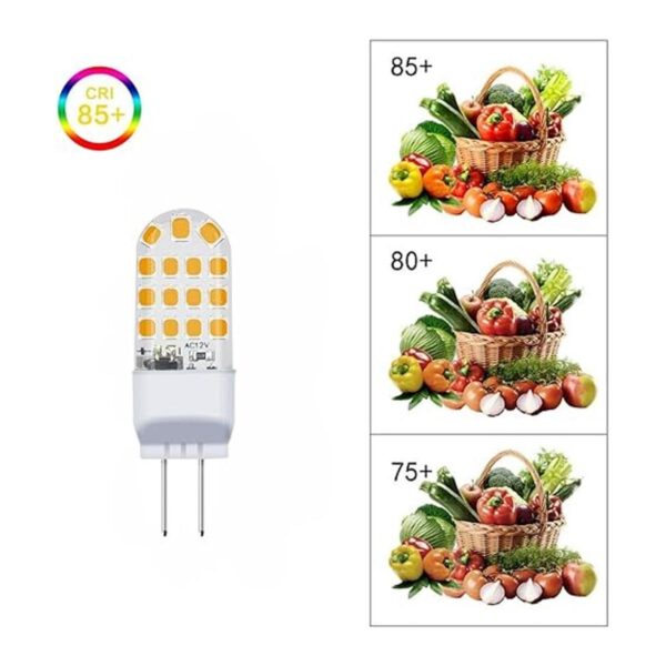 LXcom G6.35 GY6.35 Bombillas LED 4 W equivalente a 40 W_4