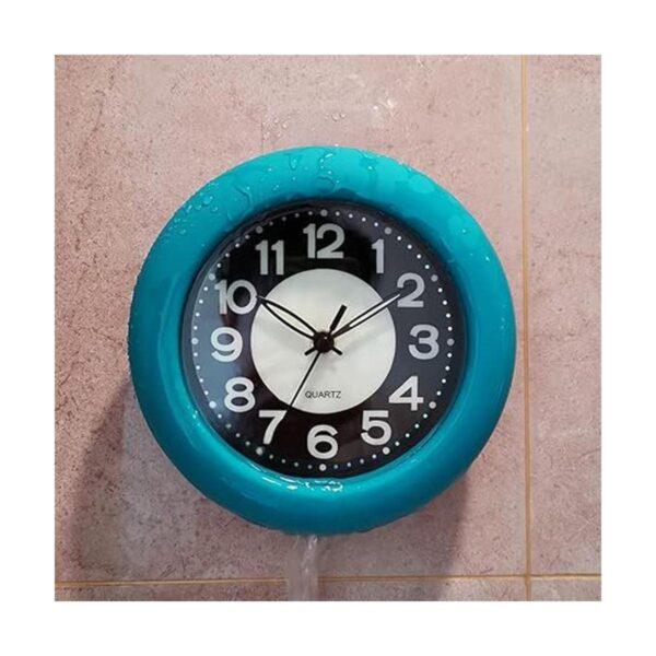 LXSZRPH Reloj de ducha luminoso de baño de pared