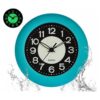 LXSZRPH Reloj de ducha luminoso de baño de pared