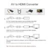 LVY Convertidor AV a HDMI Convertidor RCA a HDMI compuesto_5