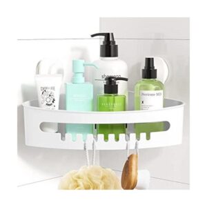 LUXEAR Organizador de ducha esquinero con ventosa_1