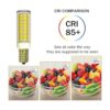 LUHMQ E14 bombillas LED E14 3 unidades base de rosca