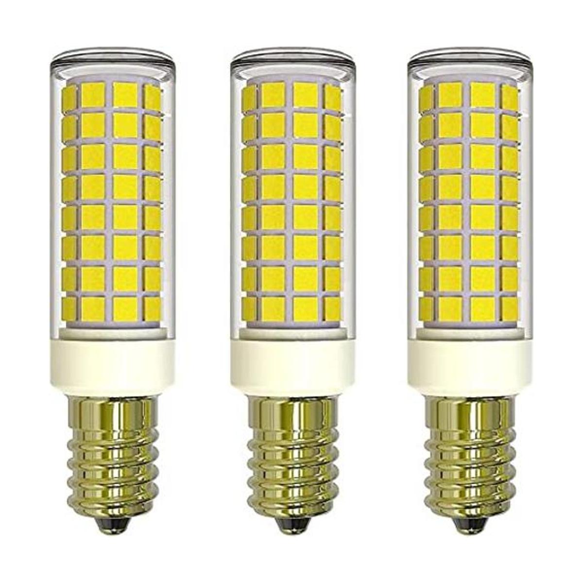 LUHMQ E14 bombillas LED E14 3 unidades base de rosca